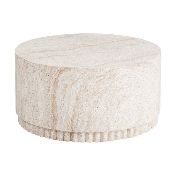 Kerámia kerek kerti dohányzóasztal ø 60 cm Bonn – House Nordic-image-2
