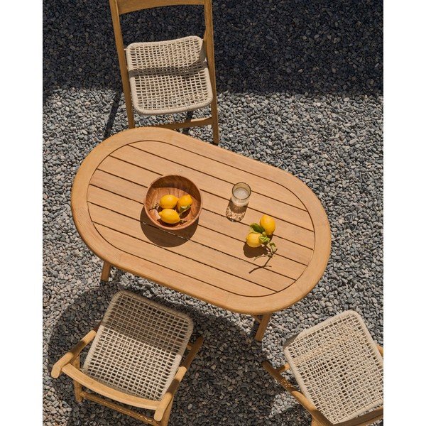 Akácfa kerti étkezőasztal 70x120 cm Dandara – Kave Home-image-2