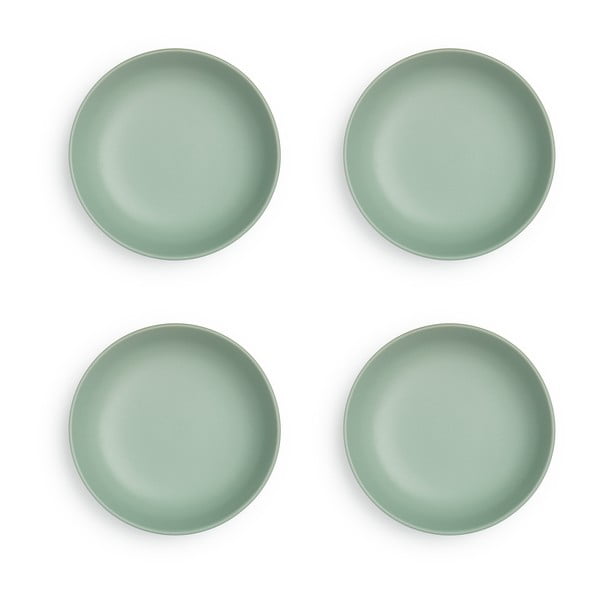 4 db-os zöld agyagkerámia étkészlet - Sabichi-image-3