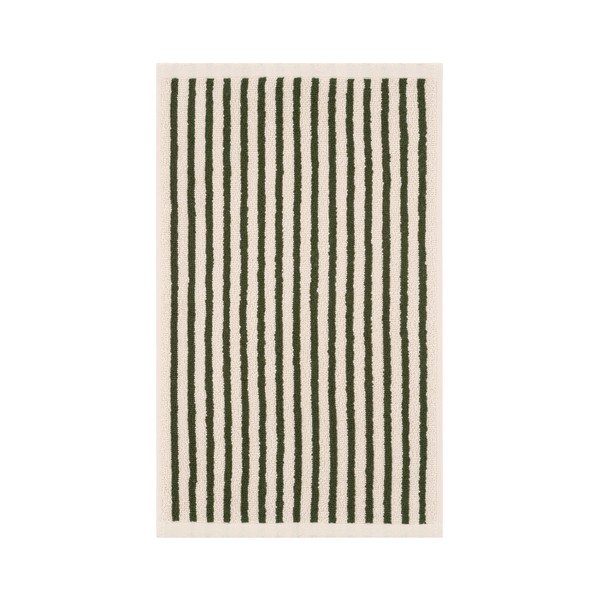 Zöld-krémszínű pamut törölköző szett 2 db-os 30x50 cm Dixie – Jotex-image-2