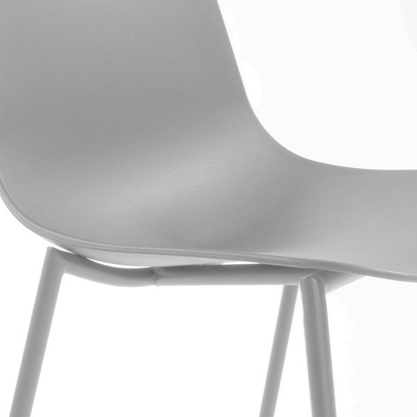 Wassu 4 részes szürke étkezőszék szett - La Forma-image-4