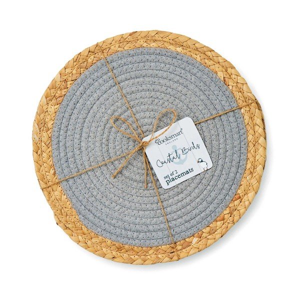 Tengerifű tányéralátét szett 2 db-os ø 30 cm Costal Birds – Cooksmart ®