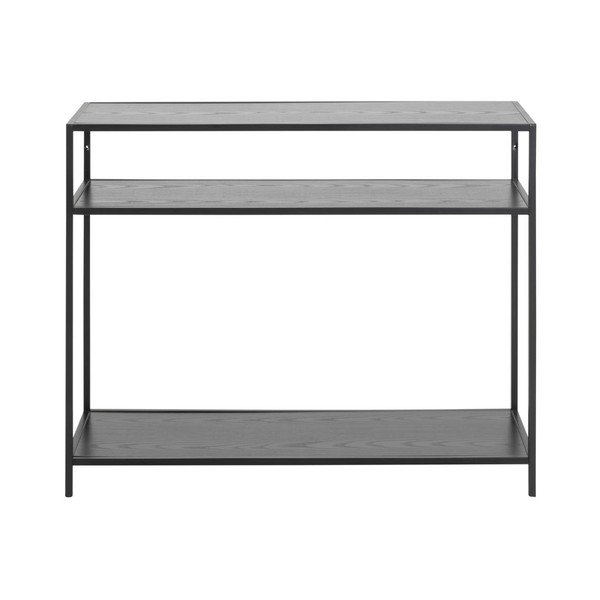 Seaford fekete konzolasztal, 100 x 35 cm - Actona-image-2