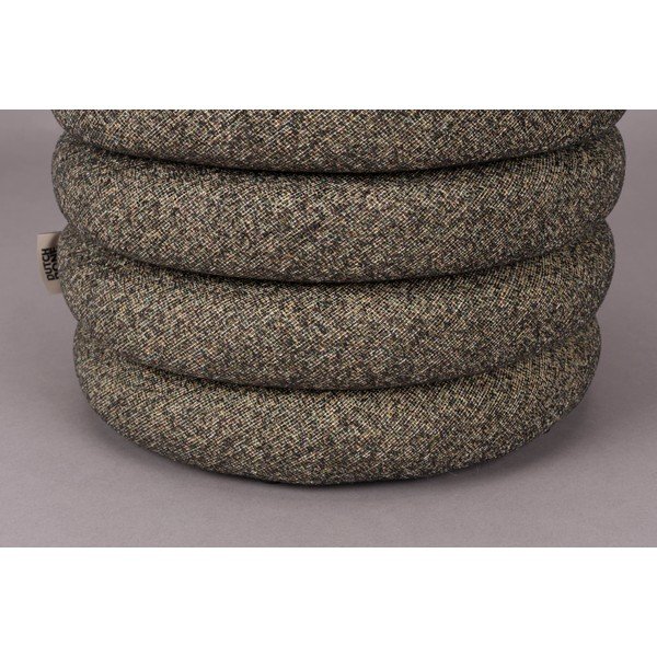 Barna buklé puff Fern – Dutchbone-image-3