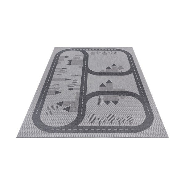 Roads szürke szőnyeg gyerekeknek, 120x170 cm - Ragami-image-2