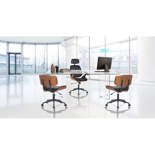 Üveg étkezőasztal 90x180 cm Kaya – Tomasucci-image-2