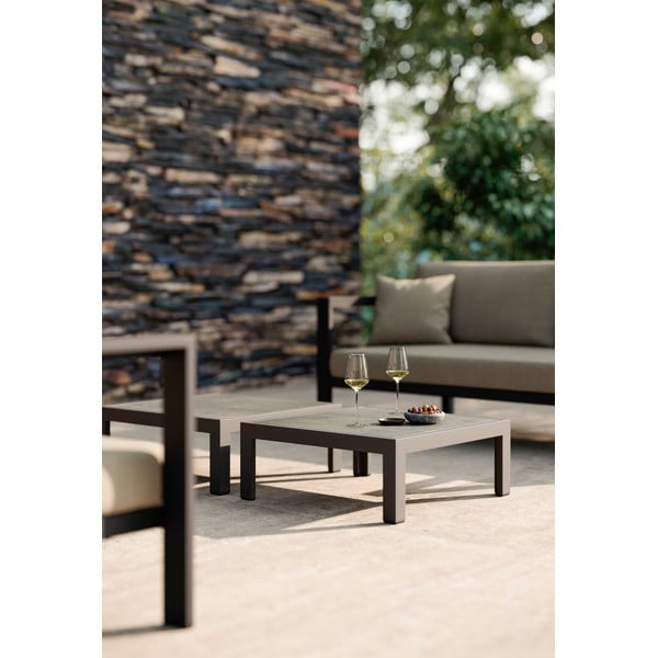 Kerti dohányzóasztal 65x65 cm Cubic – Diphano-image-1