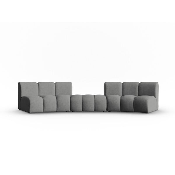 Szürke kanapé 367 cm Lupine – Micadoni Home