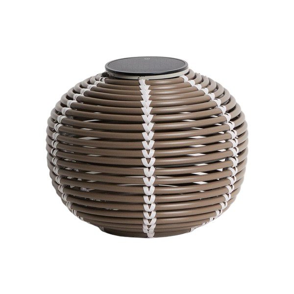 Napelemes-USB LED asztali-hordozható kültéri lámpa ø 25 cm Garoina – Kave Home