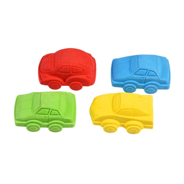 4 db-os autó formájú radír szett Road Trip - Rex London-image-2