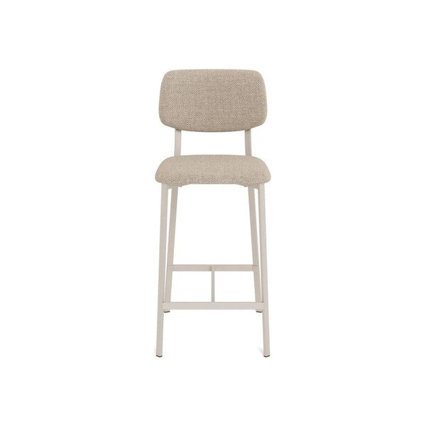 Bézs kárpitozott bárszék szett 2 db-os (ülésmagasság 68,5 cm) Alison – Actona-image-3