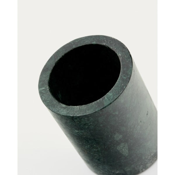 Sötétzöld márvány fogkefetartó pohár Elenei – Kave Home-image-3