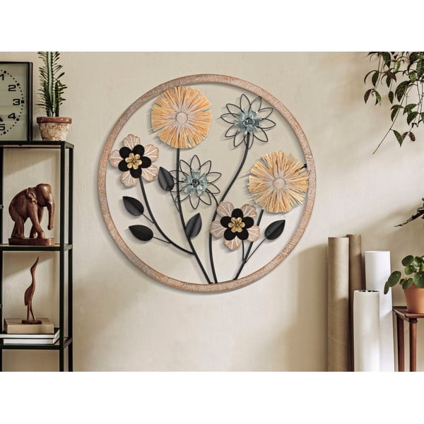 Fém fali dekoráció Floral – Mauro Ferretti-image-1