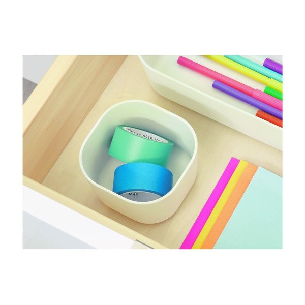 Eco Bin fehér táolódoboz, 9,14 x 9,14 cm - iDesign-image-2