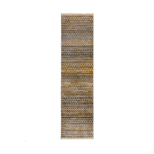 Mustársárga futószőnyeg 60x230 cm Camino – Flair Rugs