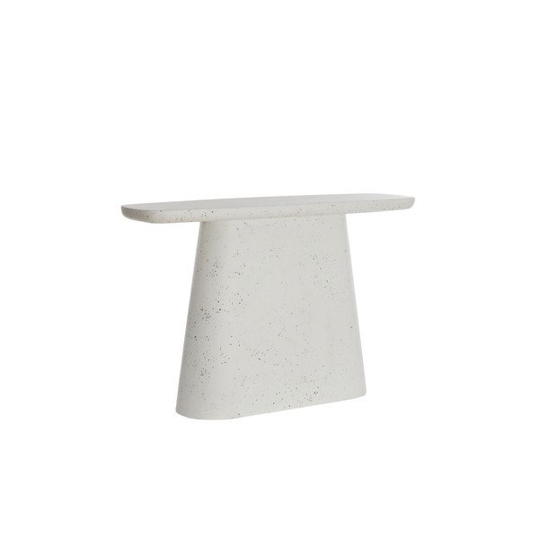 Fehér konzolasztal 40x120 cm Hamura – Light & Living