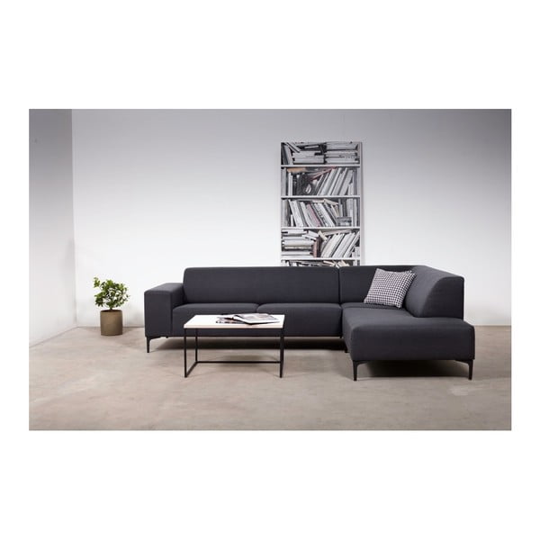 Antracitszürke sarokkanapé (jobb oldali) Diva – Scandic-image-1