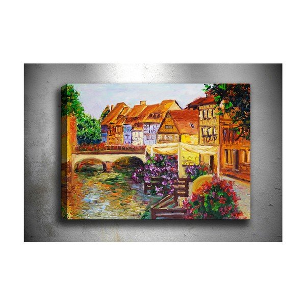 Small Town kép, 70 x 50 cm - Tablo Center