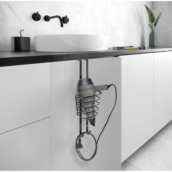 Acél függő hajszárító tartó Origin - Metaltex-image-1