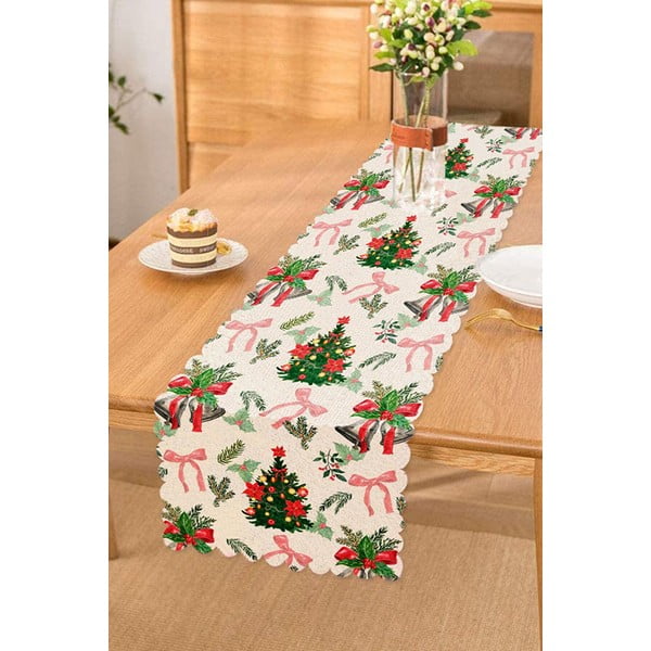 Asztali futó karácsonyi mintával 40x130 cm – Minimalist Cushion Covers-image-1