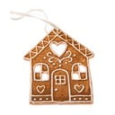Kerámia karácsonyfadísz 10 cm Gingerbread House – Dakls
