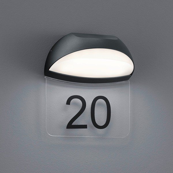 LED fali kültéri lámpa (magasság 18 cm) Muga – Trio-image-1