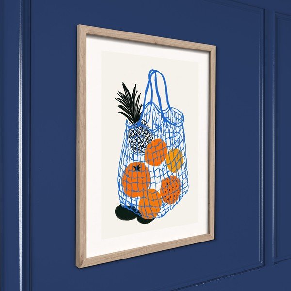 Nyomtatott keretezett kép 30x40 cm Summer Fruit – Styler-image-3