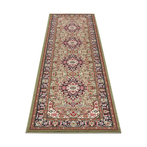  Skazar Isfahan zöld futószőnyeg, 80 x 250 cm - Nouristan-image-2