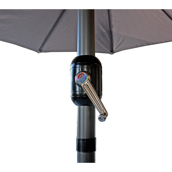 Világosbarna napernyő 265x460 cm – Garden Pleasure-image-3