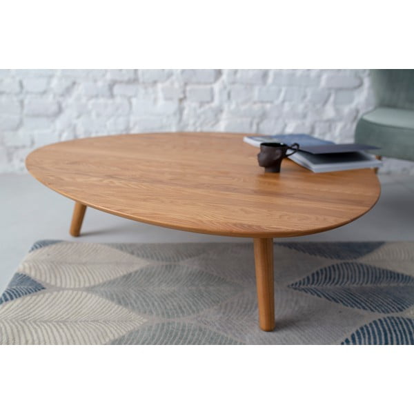 Contrast Pick kőrisfa dohányzóasztal - Ragaba-image-3