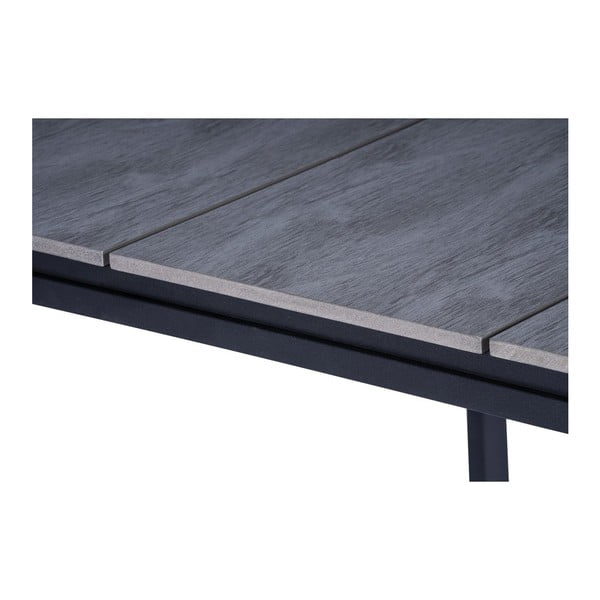 2 db rattan étkezőszék Carla és fekete asztal Strong - Bonami Essentials-image-3