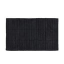 Tiles fekete pamut fürdőszobai kilépő, 50 x 80 cm - Zone