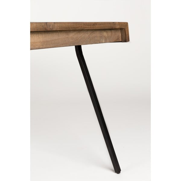 Teakfa étkezőasztal 90x200 cm Suri – White Label-image-1