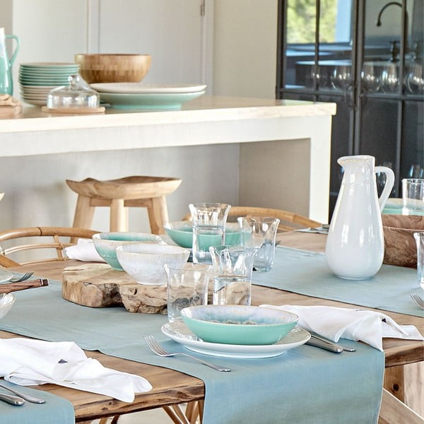 Fehér agyagkerámia tál ø 15 cm Taormina – Casafina-image-4