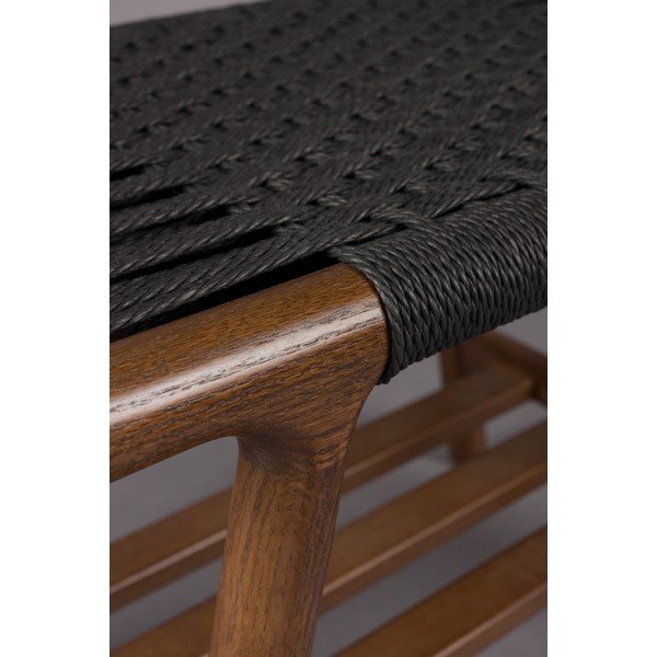 Sötét natúr színű tömörfa pad Kintaro – Dutchbone-image-3