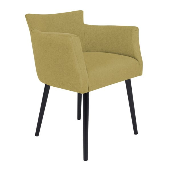 Gemini citromsárga szék karfával - Windsor & Co Sofas