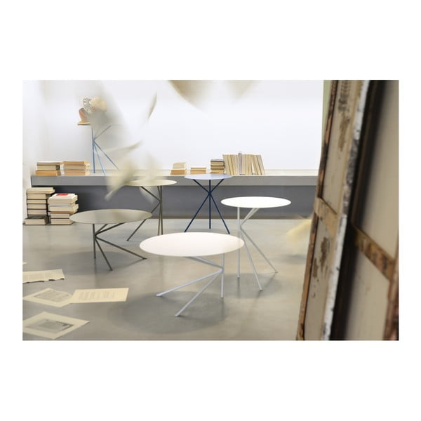 Twin fehér kisasztal - MEME Design-image-1