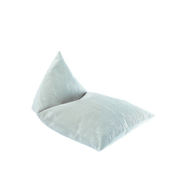 Mentazöld kordbársony gyerek babzsákfotel Big Lounger – Wigiwama
