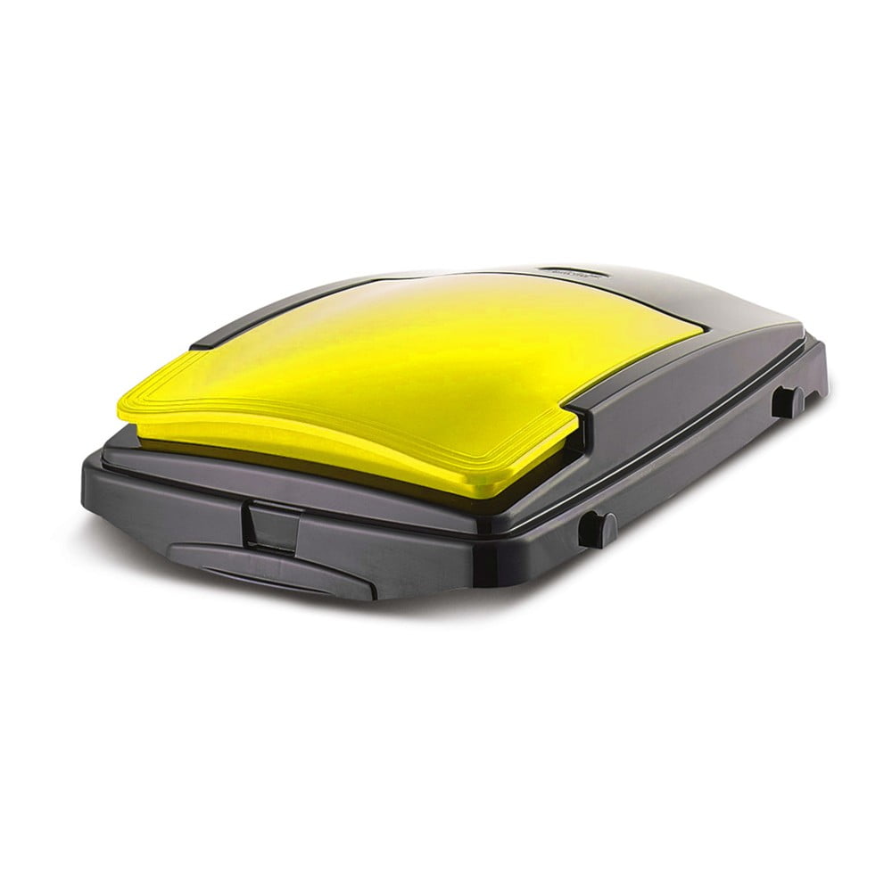 Sárga műanyag szelektív szemetes fedél – Addis