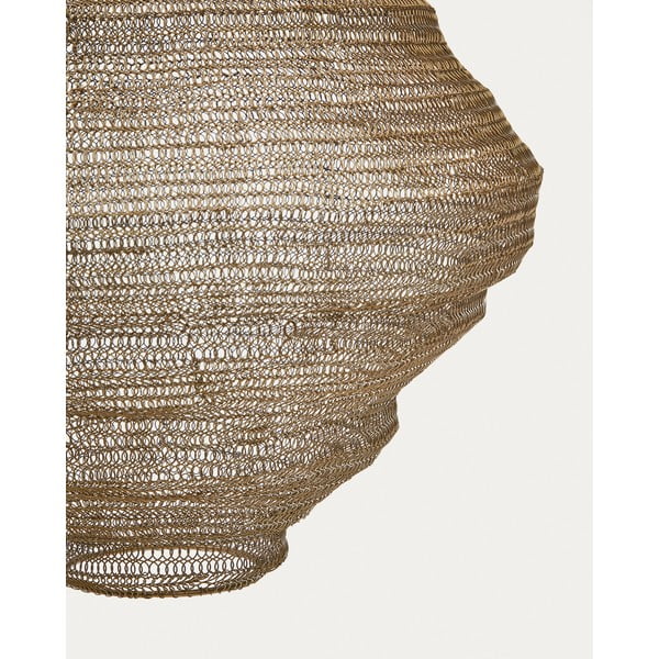 Aranyszínű függőlámpa fém búrával ø 48,5 cm Sarraco – Kave Home-image-2