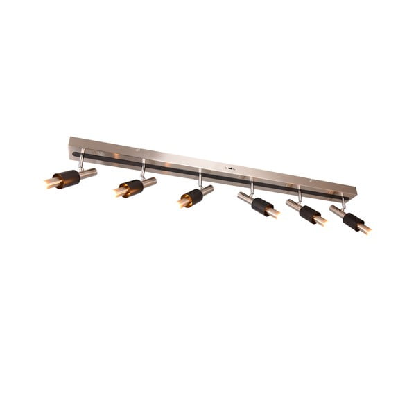 Fekete-ezüstszínű LED spotlámpa 20,5x120 cm Ikaris – Trio Select-image-3