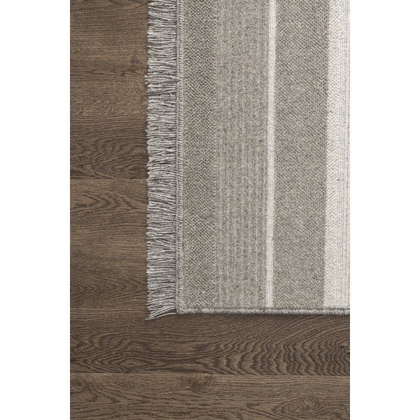 Világosszürke gyapjú szőnyeg 160x230 cm Panama – Agnella-image-3