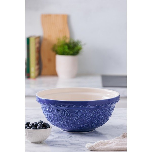 Kék kőedény tál ø 26 cm Fruits Blueberry – Mason Cash-image-1