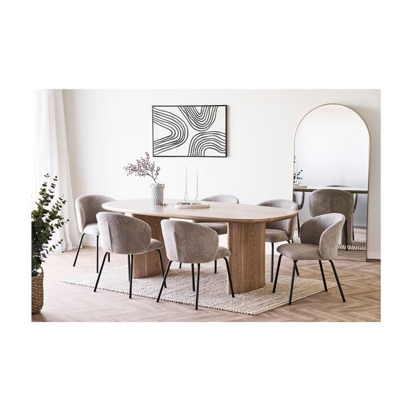 Világoskék kerámia váza (magasság 22 cm) Mimi – House Nordic-image-3