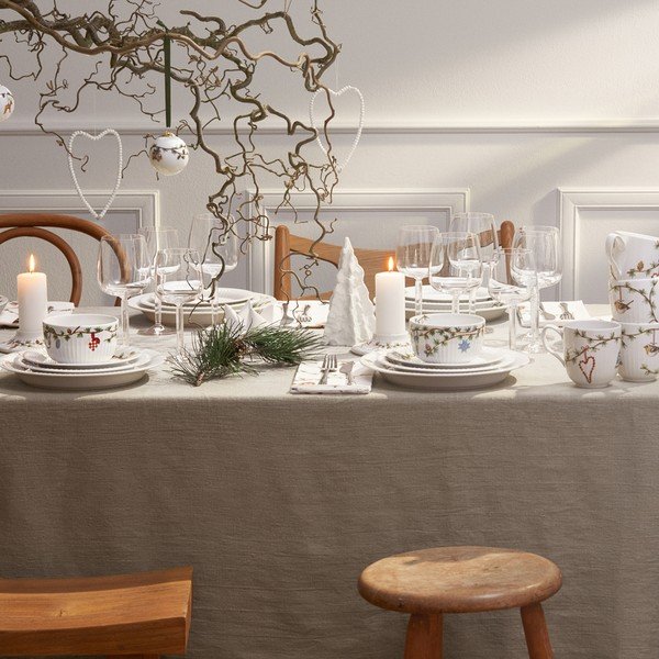 Textil szalvéta szett 4 db-os Hammershøi – Kähler Design-image-3