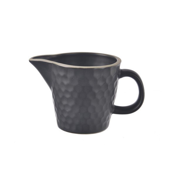 Fekete kerámia tejkiöntő 100 ml Tea Time – Orion