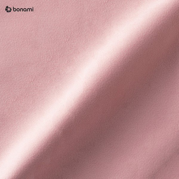 Sardaigne világos rózsaszín bársony fotel - Mazzini Sofas-image-1