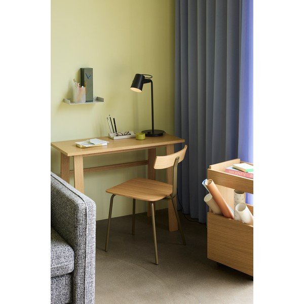 Világosszürke fém fali polc 30 cm Sheets – Hübsch-image-2
