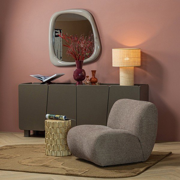 Kerámia kerek tárolóasztal ø 35 cm Axu – WOOOD-image-2