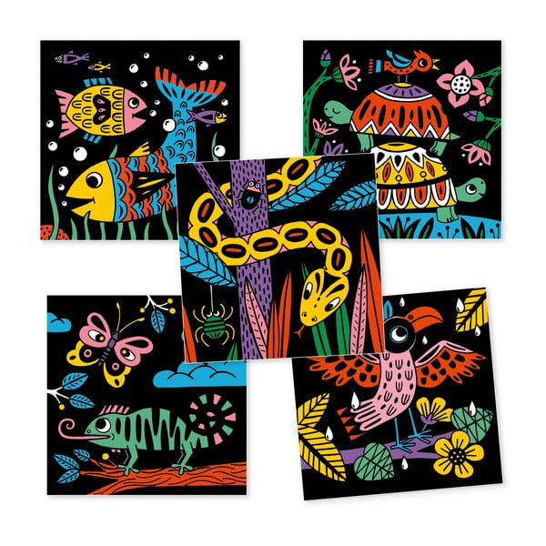 5 db kép bársony felülettel - Djeco-image-1